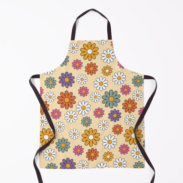 Artikelvorschau, Retro-Gänseblümchen blühen nahtloses Muster - Asteraceae entworfen und verkauft von Allomensiaa.