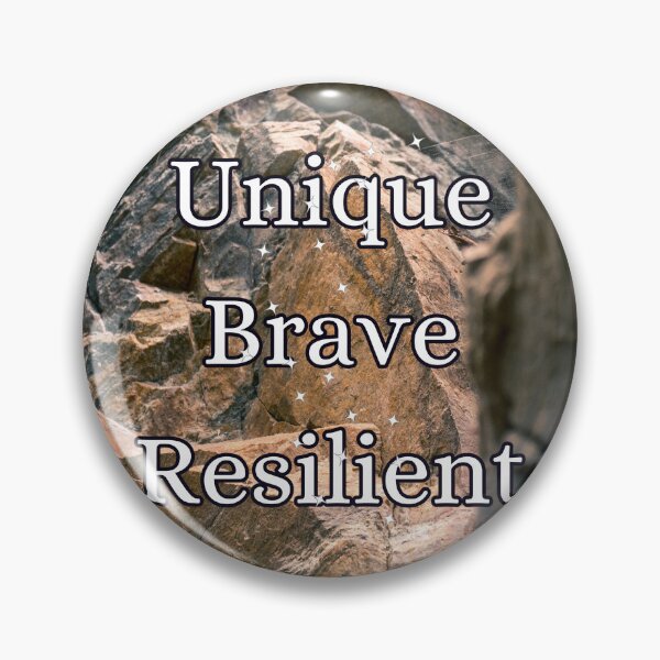 Item preview, Unique Brave Resilient designed and sold by AlonaM.