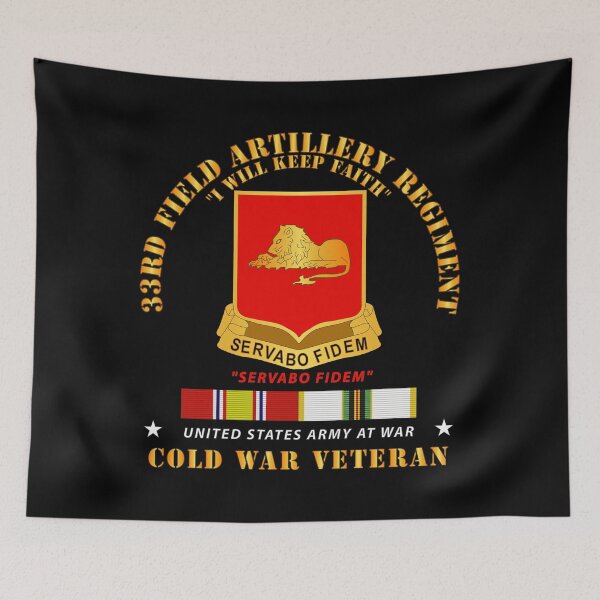 Item preview, Army - 33rd FAR w Cold War SVC designed and sold by Military Insignia Products.