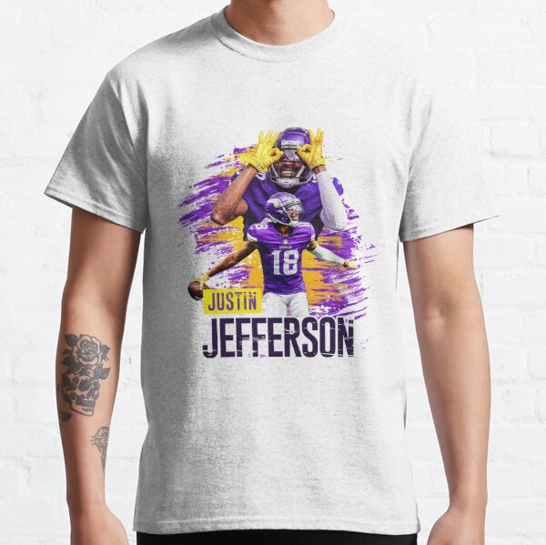 Justin Jefferson JETS Vintage Essential T-Shirt for Sale by RatTrapTees