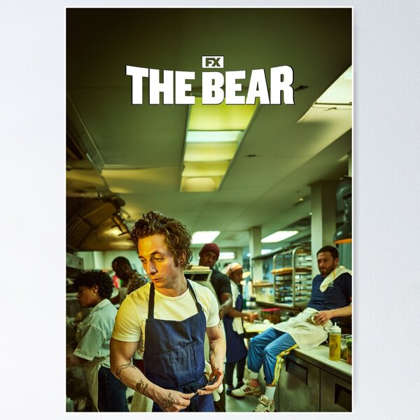 Item preview, THE BEAR POSTER 02 designed and sold by Lopinio.