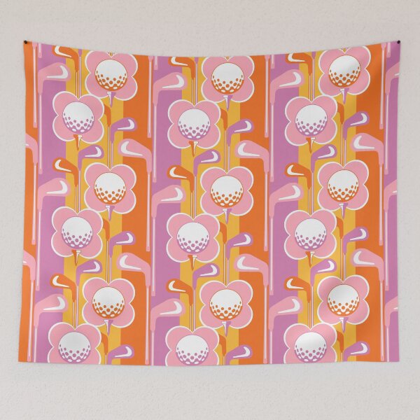 Item preview, Putt-ercup Par-tee - pink, purple, & orange  designed and sold by Perrin Le Feuvre.