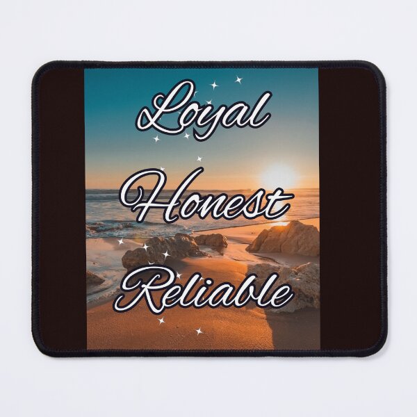 Item preview, Loyal Honest Reliable designed and sold by AlonaM.