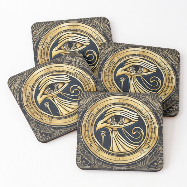 Item preview, the eye of horus in gold  designed and sold by Enga6.