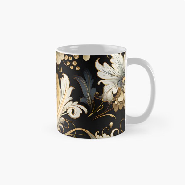 Aperçu de l'œuvre Décor baroque et damassé élégant : motifs ornés vintage créée et vendue par AlienSkinEyes.