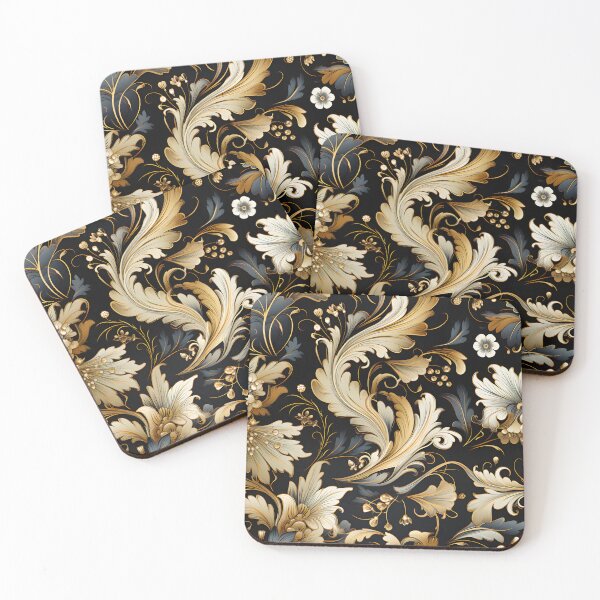 Item preview, Elegant Baroque and Damask Decor: Vintage Ornate Patterns designed and sold by AlienSkinEyes.