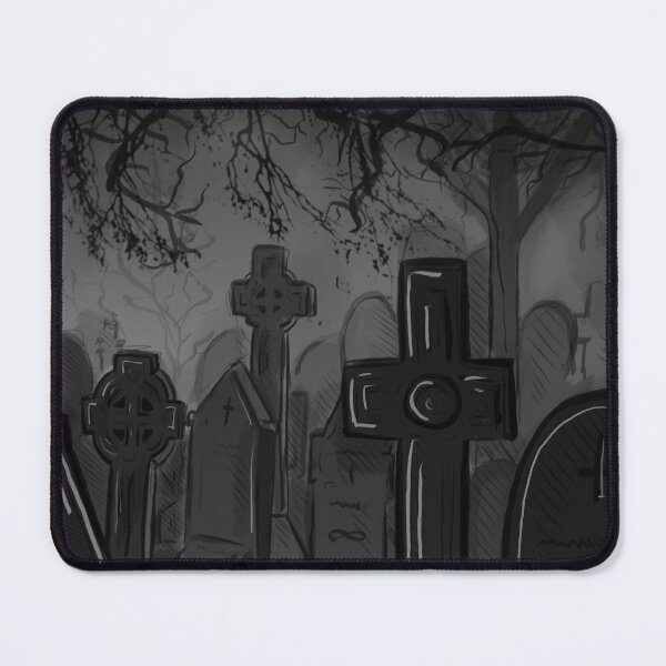 Item preview, Cemetery designed and sold by BlackOrchidArt.
