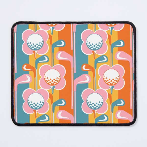 Item preview, Putt-ercup Par-tee - pink, orange, & teal designed and sold by Perrin Le Feuvre.
