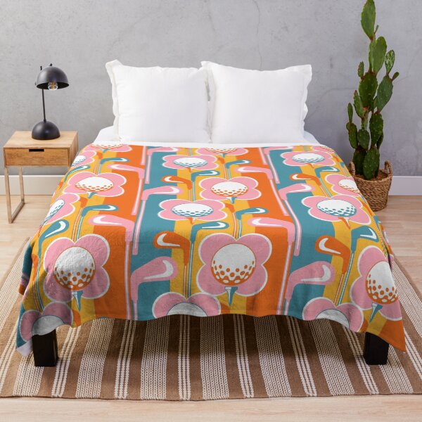 Item preview, Putt-ercup Par-tee - pink, orange, & teal designed and sold by Perrin Le Feuvre.