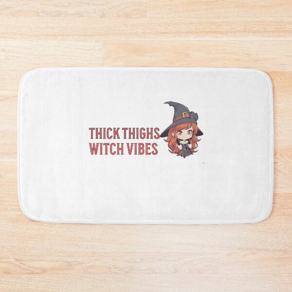 Item preview,  "thick thighs witch vibes" halloween mood  designed and sold by GalaxyGraffiti.