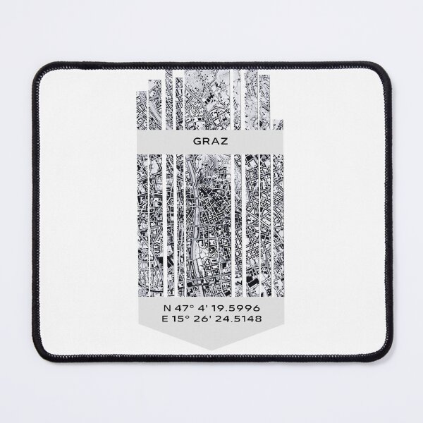 Item preview, AUSTRIA Graz - Latitude/Longitude designed and sold by ALLesROUNDER.
