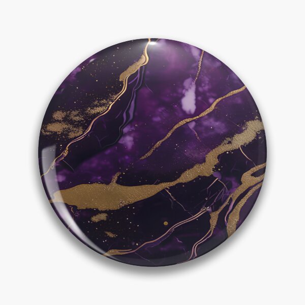 Item preview, Dark Purple Marble Texture with Gold Flecks  designed and sold by BirdsnStuff.