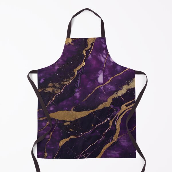 Item preview, Dark Purple Marble Texture with Gold Flecks designed and sold by BirdsnStuff.