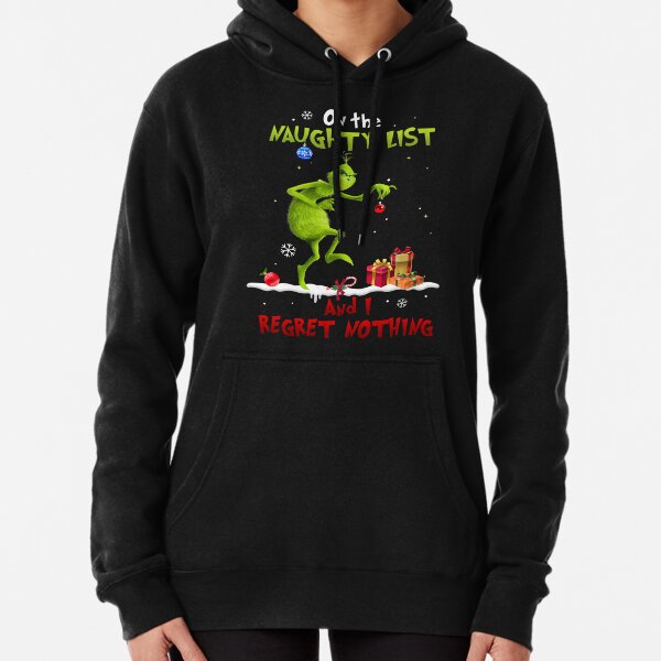 Universal Studios Parks The Grinch Big Face Always Naughty Hoodie