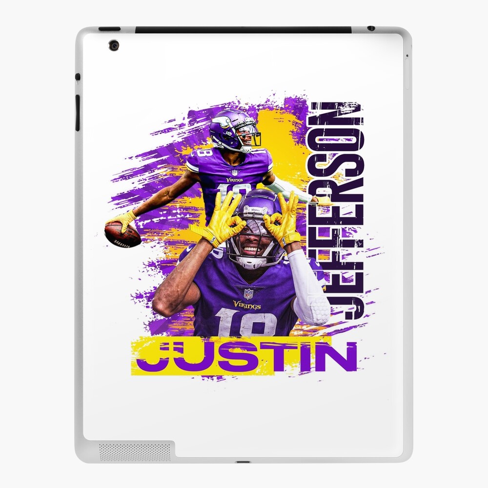 Justin Jefferson Jersey  iPad Case & Skin for Sale by LOSTandLO