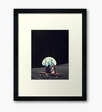Wir lebten dort Gerahmtes Wandbild