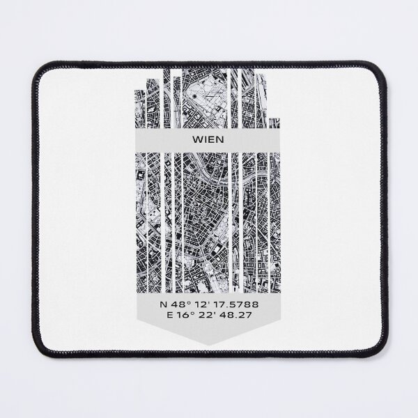 Item preview, AUSTRIA Vienna - Latitude/Longitude designed and sold by ALLesROUNDER.