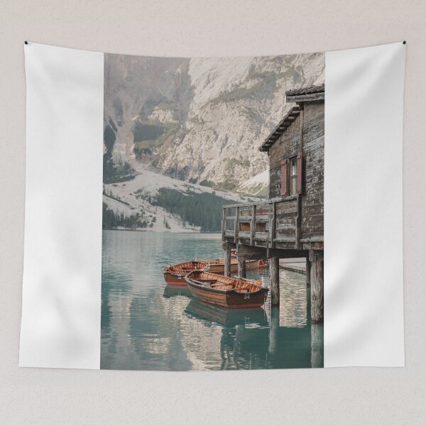 Item preview, Enchanting Lago di Braies: A Serene Alpine Escape designed and sold by AmberdenOudsten.