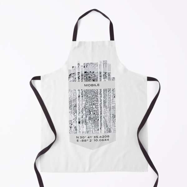 Item preview, AMERICA Mobile, AL - Latitude/Longitude designed and sold by ALLesROUNDER.