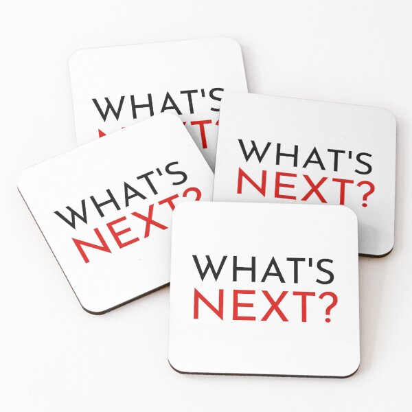 What's Next? quote from The West Wing Coasters (Set of 4)