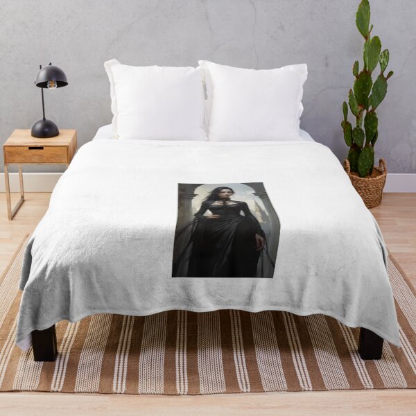 Item preview, a painting of a woman in a black dress designed and sold by Dark Fantasy Store.