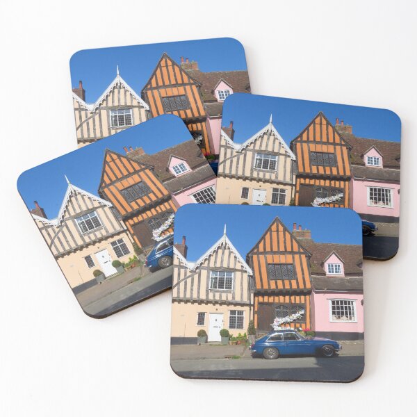 Item preview, Blue Car, Crooked House, Lavenham designed and sold by wiggyofipswich.