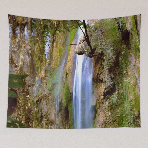 Item preview, Beautiful Forest Waterfall  designed and sold by Dilyana Rumenova - Shantabella.