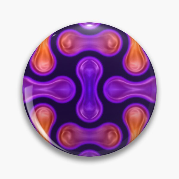 Item preview, Psychedelic Bone Dumbell Repeating Pattern designed and sold by kernowerno.