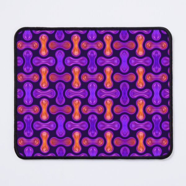 Item preview, Psychedelic Bone Dumbell Repeating Pattern designed and sold by kernowerno.