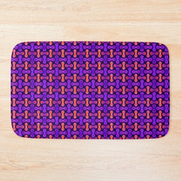 Item preview, Psychedelic Bone Dumbell Repeating Pattern designed and sold by kernowerno.