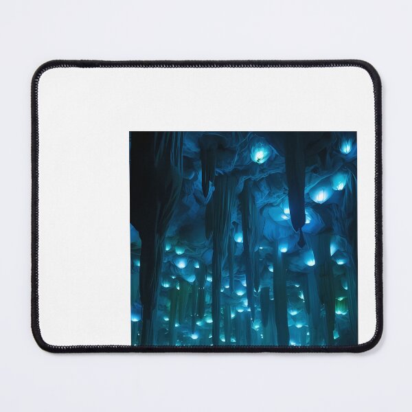 Item preview, a person standing in a room filled with blue lights designed and sold by Dark Fantasy Store.