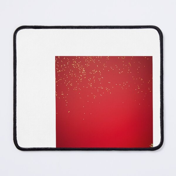 Item preview, a red and gold christmas background with a bow designed and sold by Dark Fantasy Store.