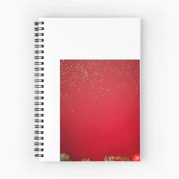 Item preview, a red and gold christmas background with a bow designed and sold by Dark Fantasy Store.