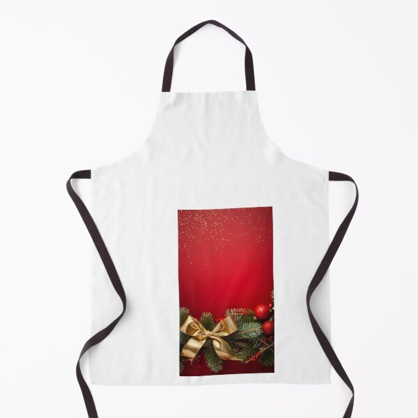 Item preview, a red and gold christmas background with a bow designed and sold by Dark Fantasy Store.