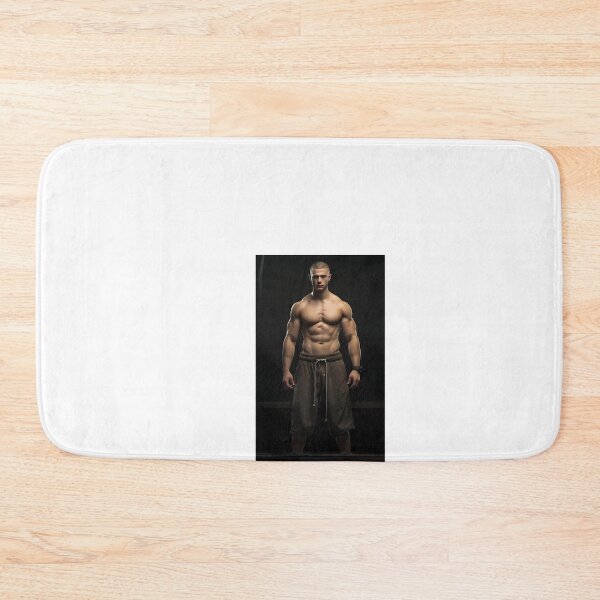 Item preview, a shirtless man standing in front of a black background designed and sold by Dark Fantasy Store.