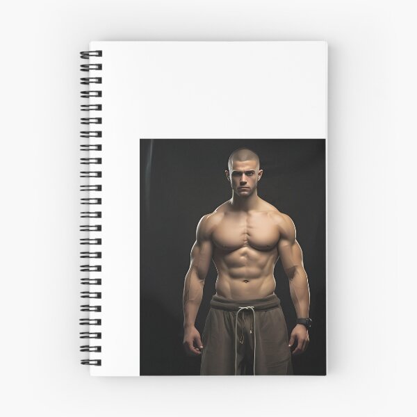 Item preview, a shirtless man standing in front of a black background designed and sold by Dark Fantasy Store.
