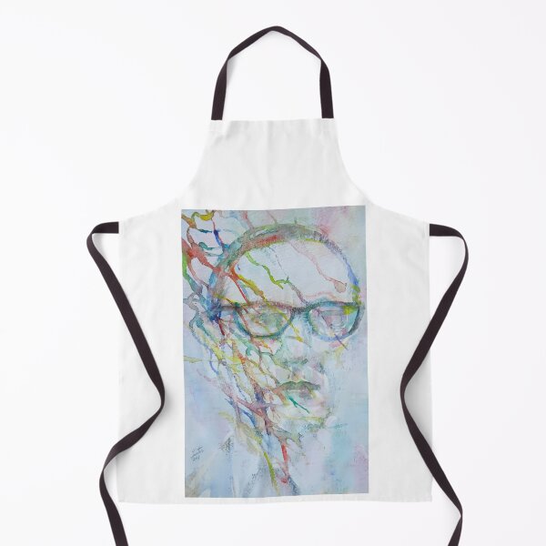 Item preview, WILLIAM BURROUGHS watercolor and acrylic portrait designed and sold by lautir.