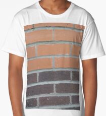 Brickwork, New York, Manhattan, Brooklyn, New York City, architecture, street, building, tree, car,   Long T-Shirt