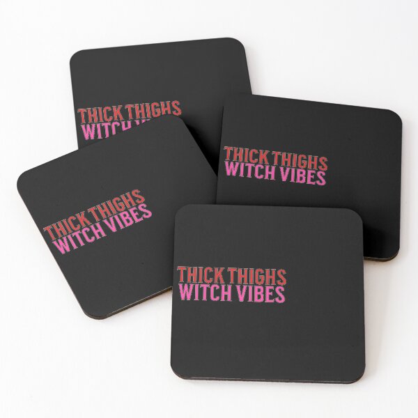 Item preview, "thick thighs witch vibes" halloween mood  designed and sold by GalaxyGraffiti.