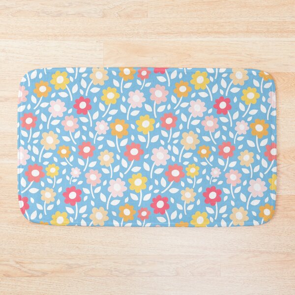 Item preview, Blue Daisy Floral Flower Botanical pattern designed and sold by Nicola-Rowe.