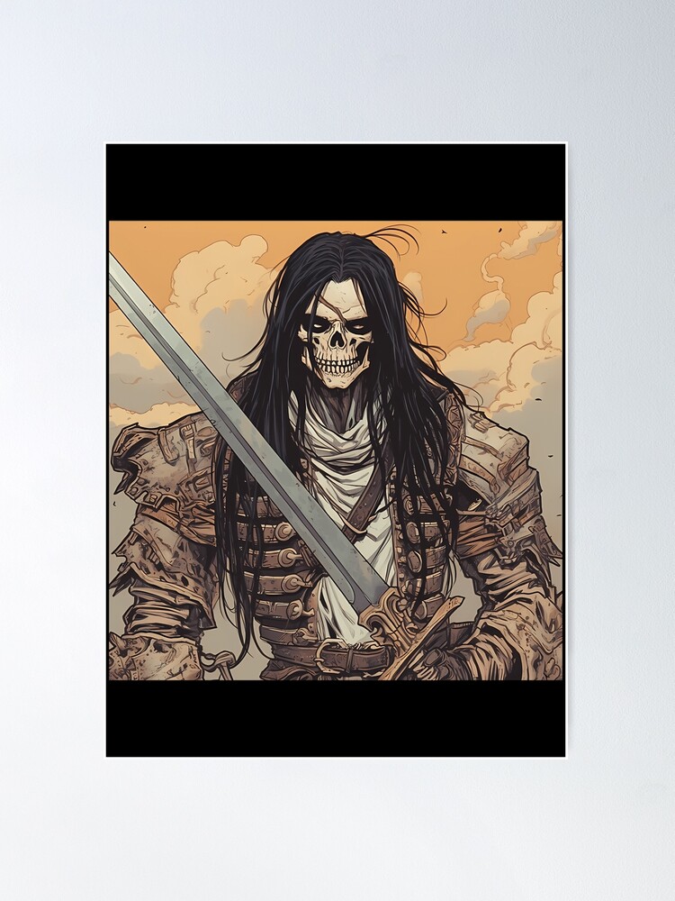 Skeleton Knight in Another World. Sticker for Sale by dannysmithh