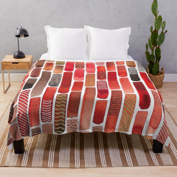 Item preview, Vertical Stripes with autumnal colors designed and sold by InspiringLines.