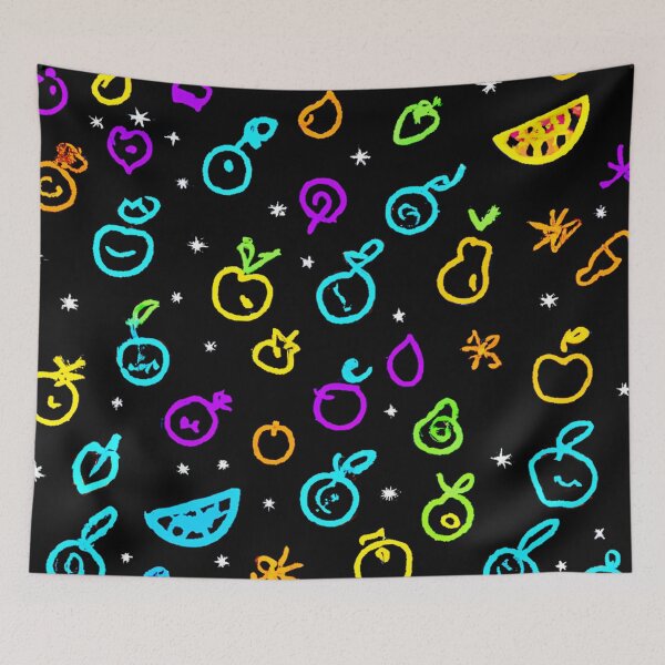 Item preview, Neon Fruit Medley designed and sold by Health And Fitness Posts e-Store.