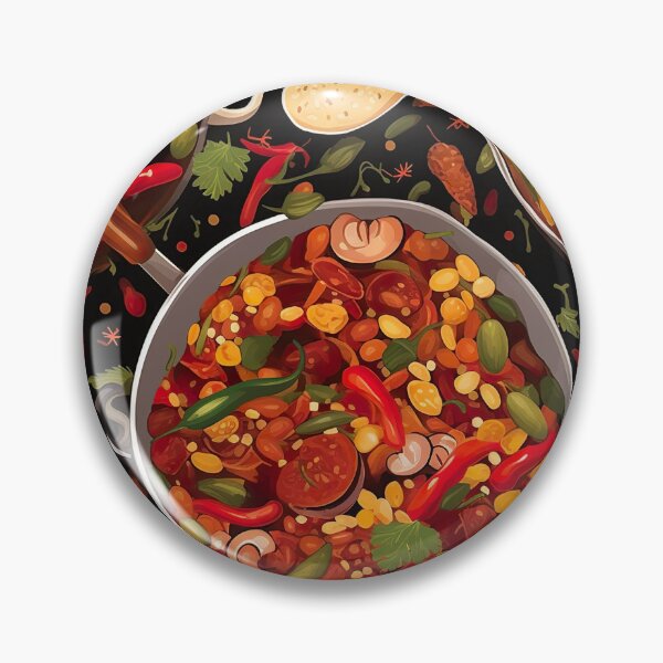 Artikelvorschau, Modernes sommerliches Design das an Jambalaya und Gumbo erinnert entworfen und verkauft von Pflugart.