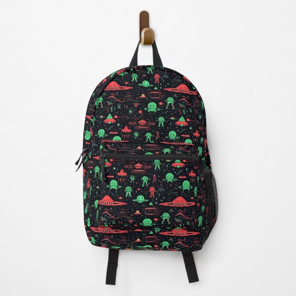 Item preview, Pixel Art Cosmic Aliens: Colorful Space Pattern designed and sold by Rivanes.