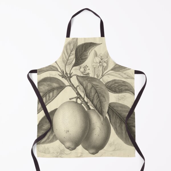 Item preview, A Vintage Botanical Sketch of Lemons designed and sold by Sketch-Shack.