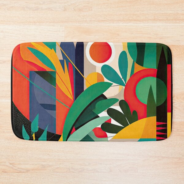 Item preview, African jungle Bauhaus design designed and sold by ArtificialGenes.