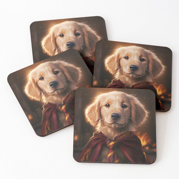 Item preview, Golden Retriever Wizard Griffin  designed and sold by ARTficiallyAnon.