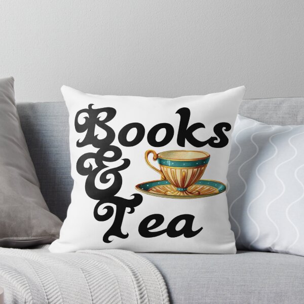 Item preview, Books and Tea designed and sold by BehaveBookishly.
