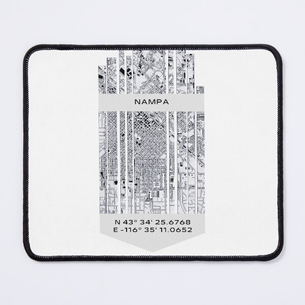 Item preview, AMERICA Nampa, ID - Latitude/Longitude designed and sold by ALLesROUNDER.